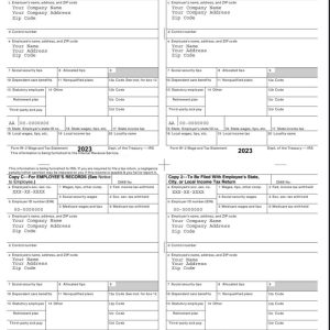 Custom W2 Form Generator